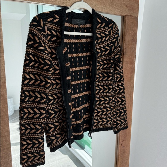 rag & bone Lisbeth Lambswool Blend Cardigan - Picture 2 of 6